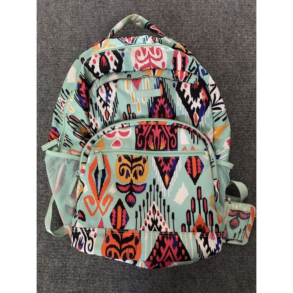 Vera Bradley Essential Pueblo Backpack Laptop Travel Bag Aztec Tribal School